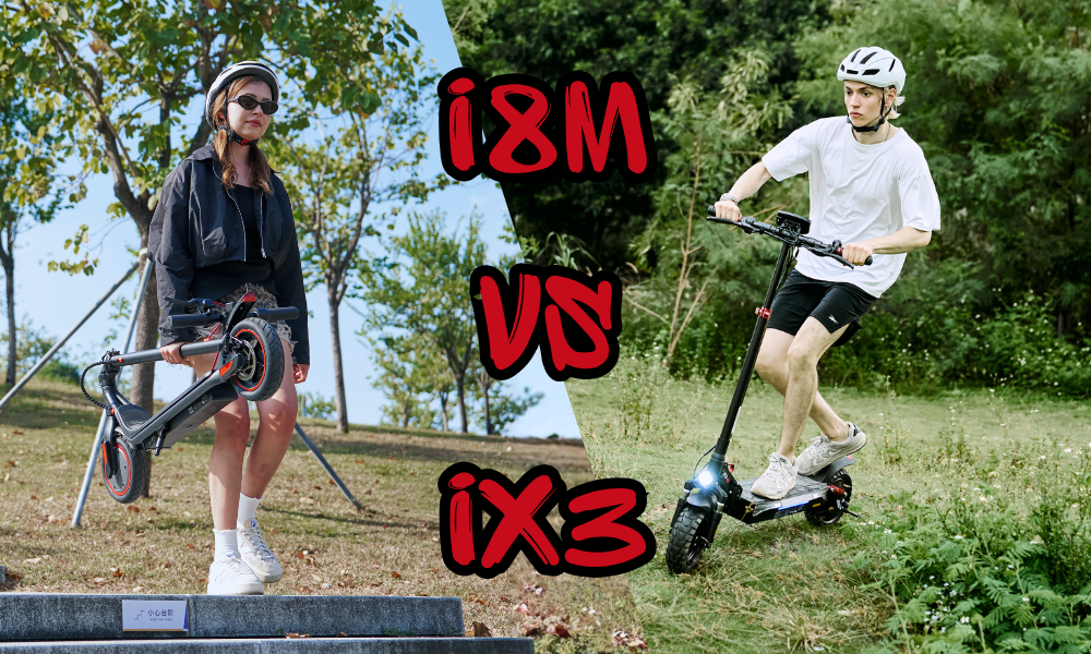iScooter Electric Scooters Review: i8M and iX3 – Performance, Range, and Everyday Versatility