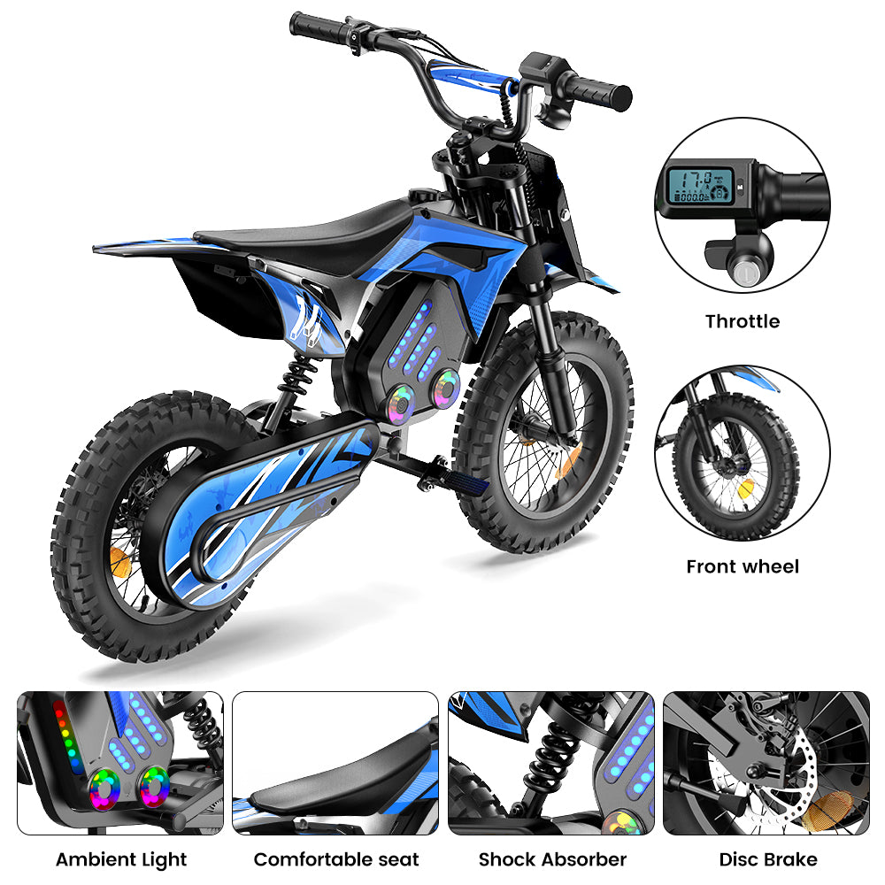 iScooter A14 Electric Bike for Kids