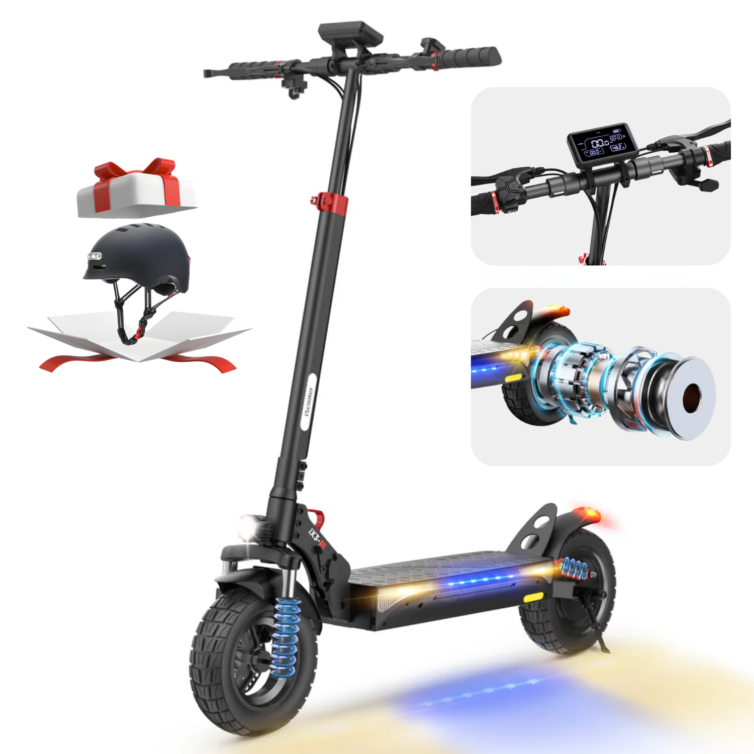 iScooter iX3 800W Off Road Electric Scooter