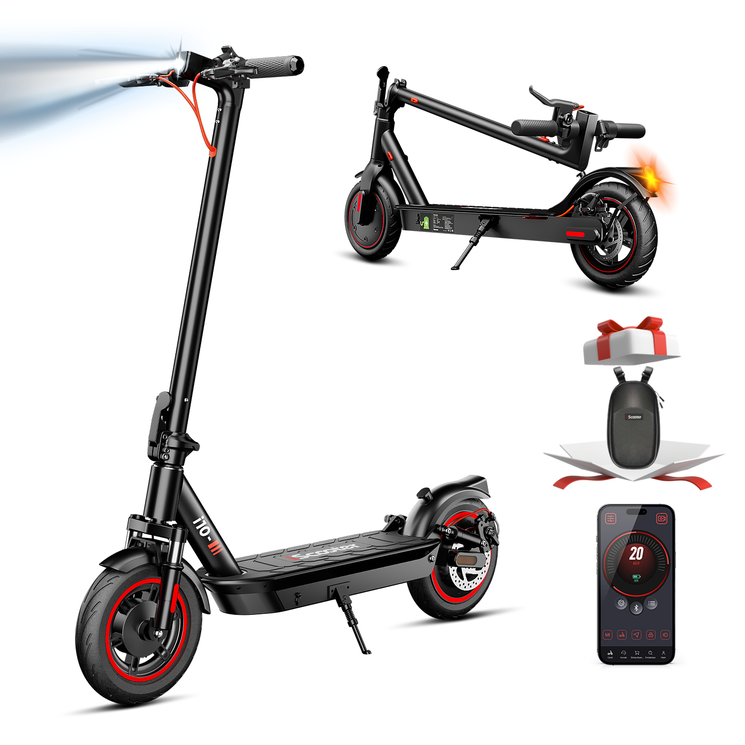 iScooter i10 Commuter Electric Scooter for Adult