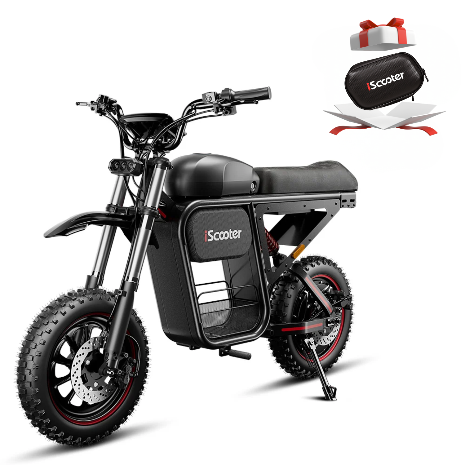 iScooter DX5Max 2000W Electric Scooter with Seat