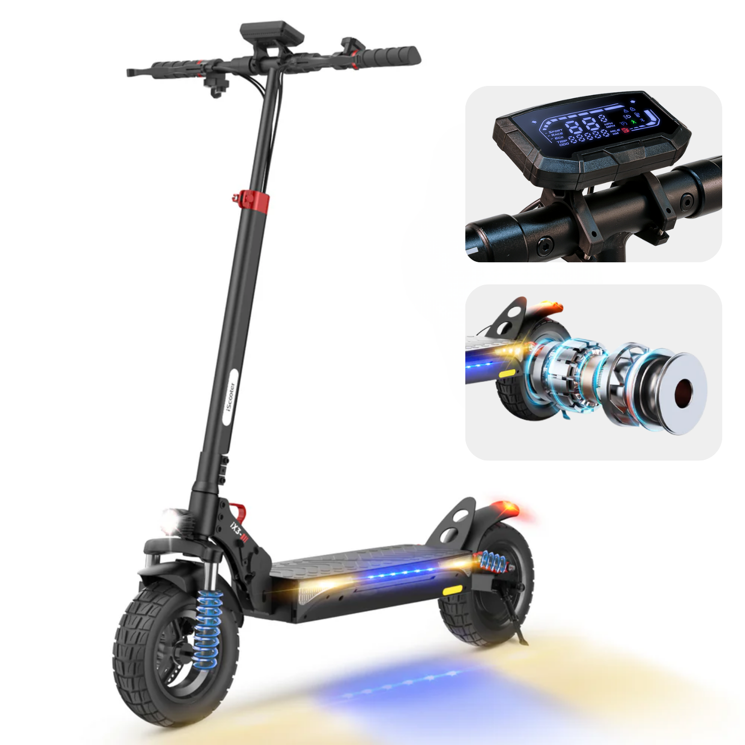iScooter iX3 800W Off Road Electric Scooter