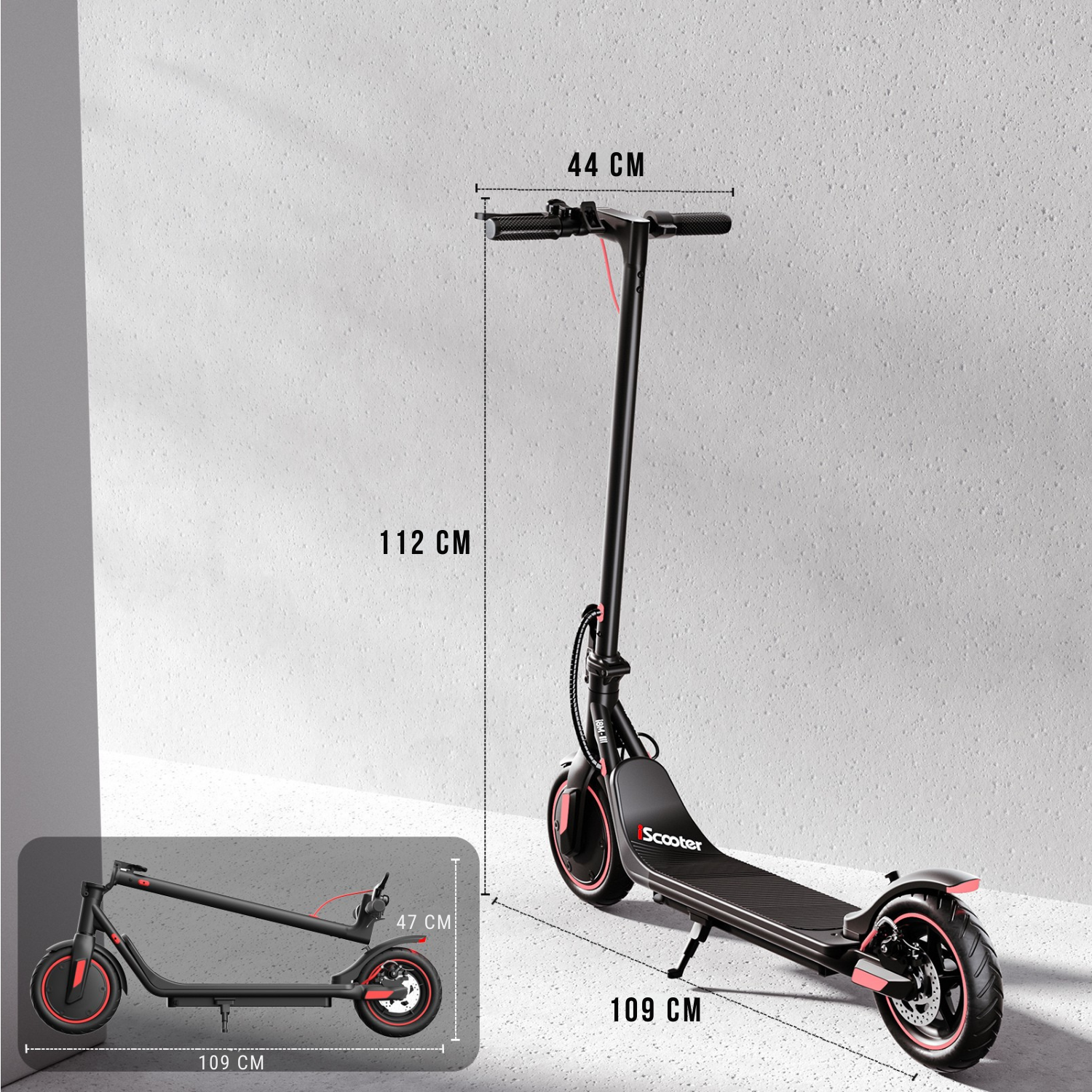 iScooter i8M Electric Scooter 30 KM/H Speed