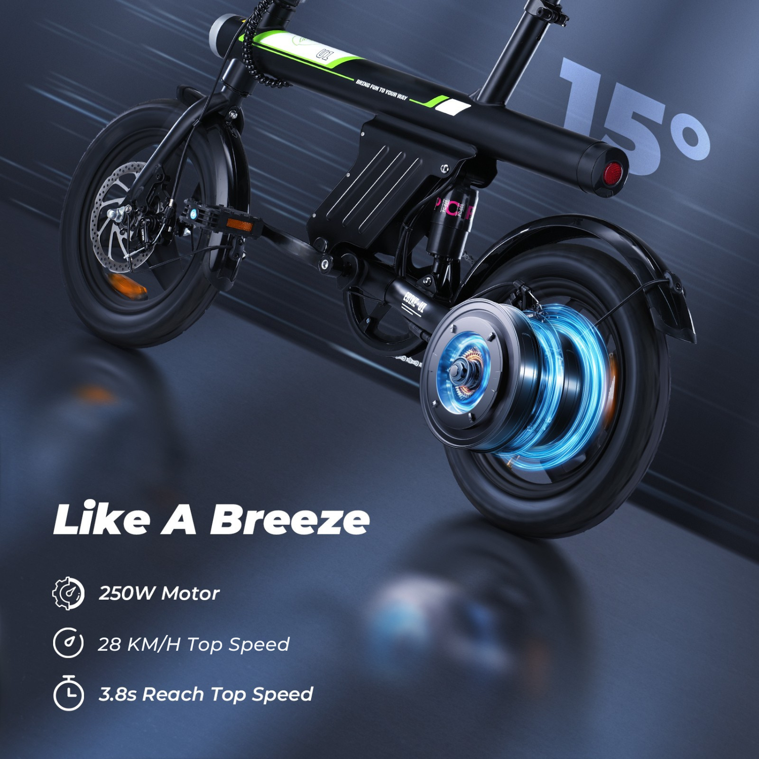U1 250W Electric Bike for Adult