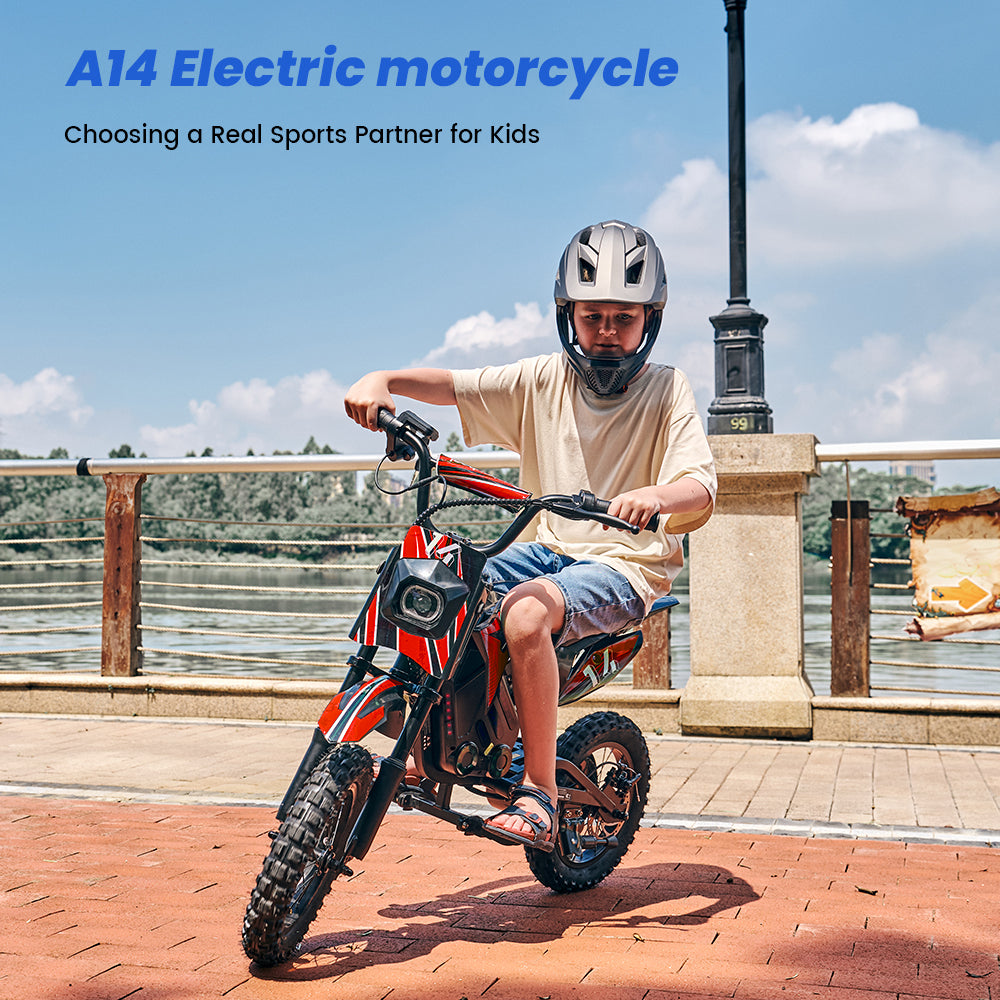 iScooter A14 Electric Bike for Kids