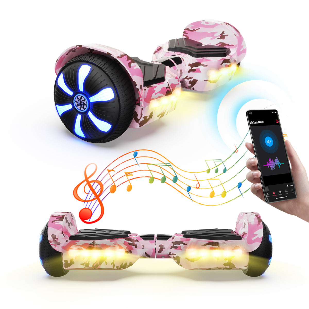 iScooter H2 Hovervoard with Bluetooth