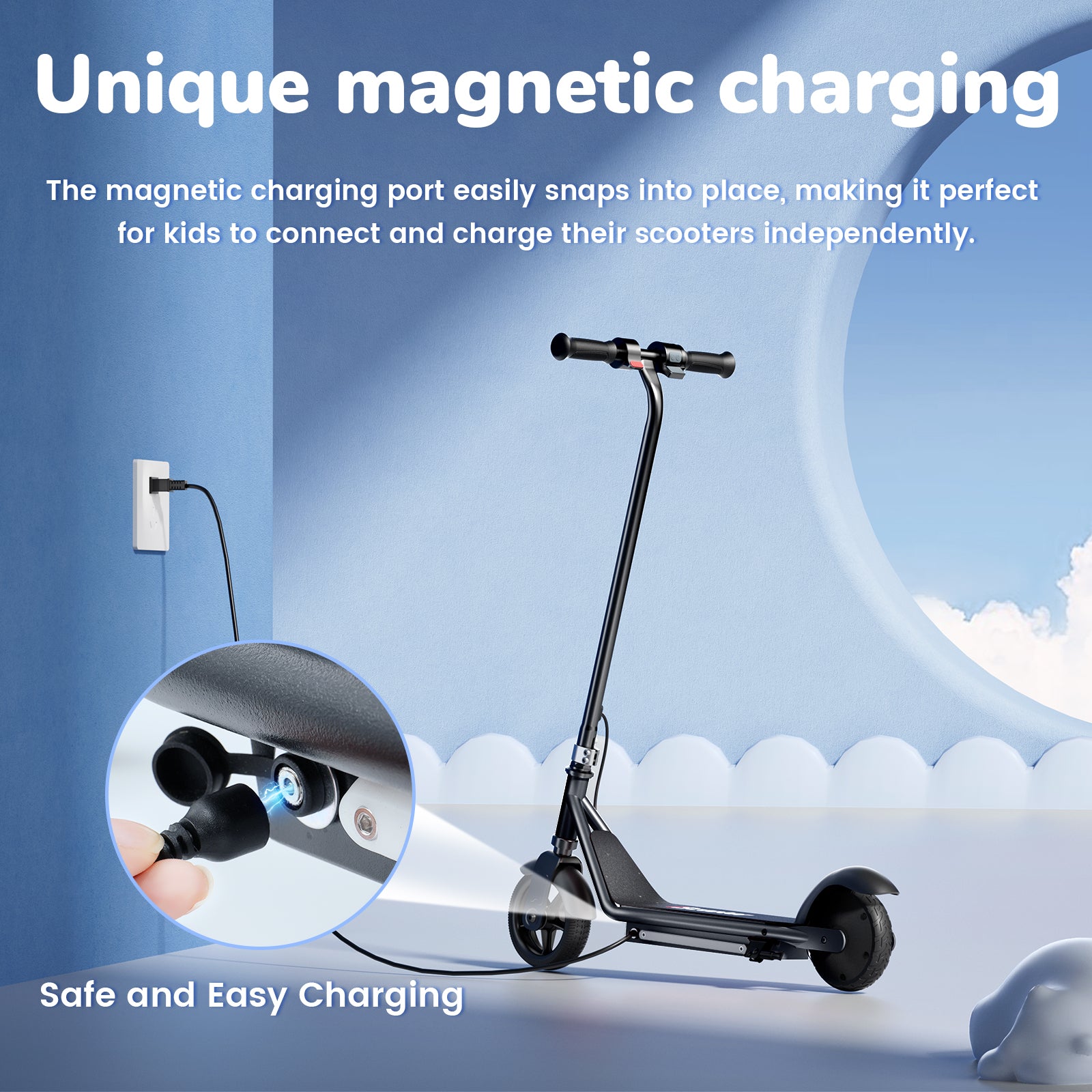 iScooter iK3 Electric Scooter for Kids Ages 6-14