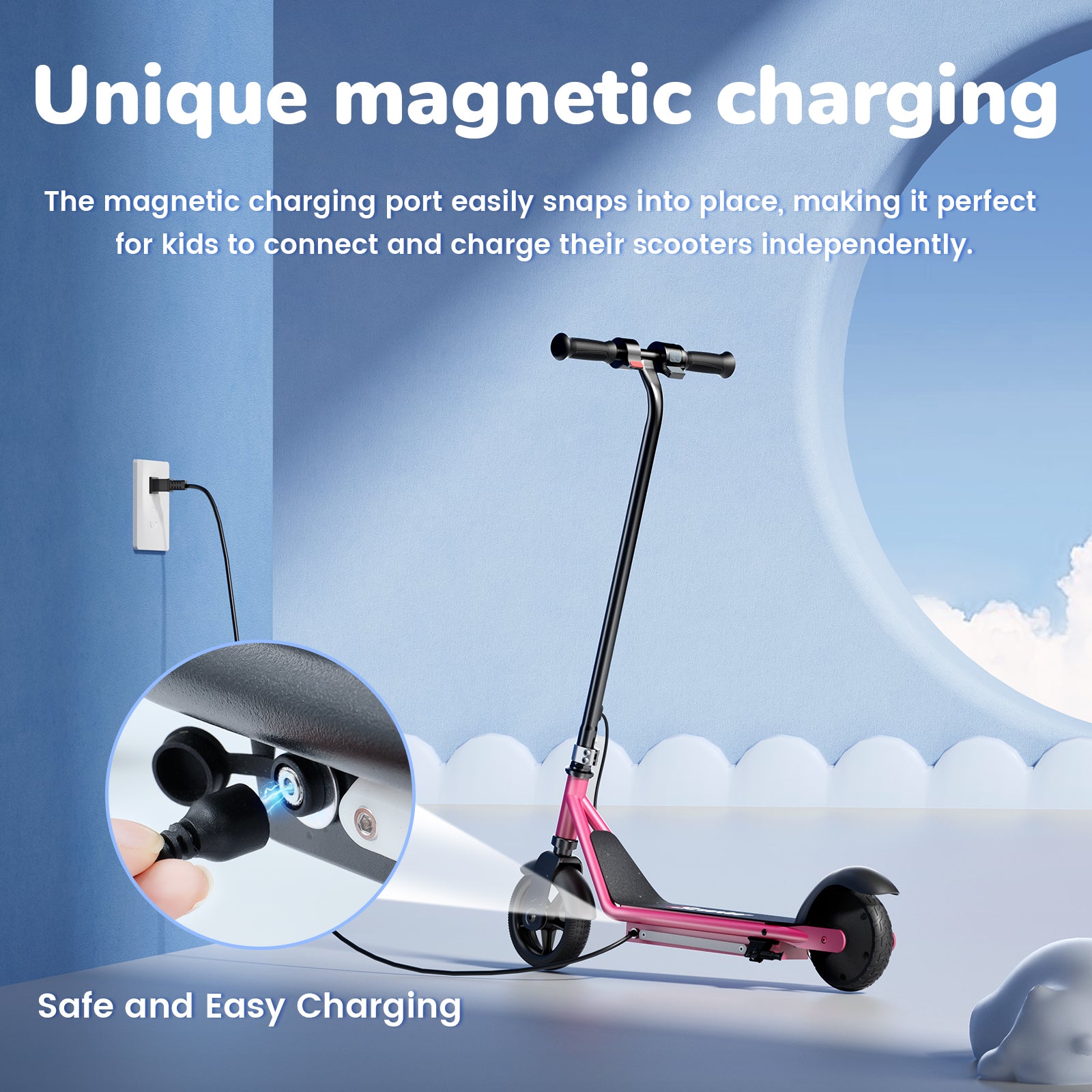 iScooter iK3 Electric Scooter for Kids Ages 6-14