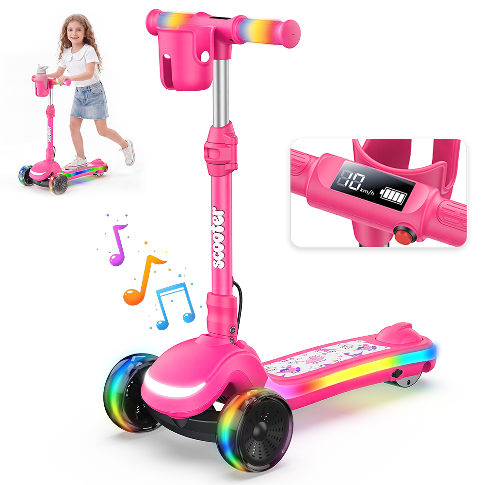 iScooter B2Pro Adjustable Height Electric Scooter for Kids