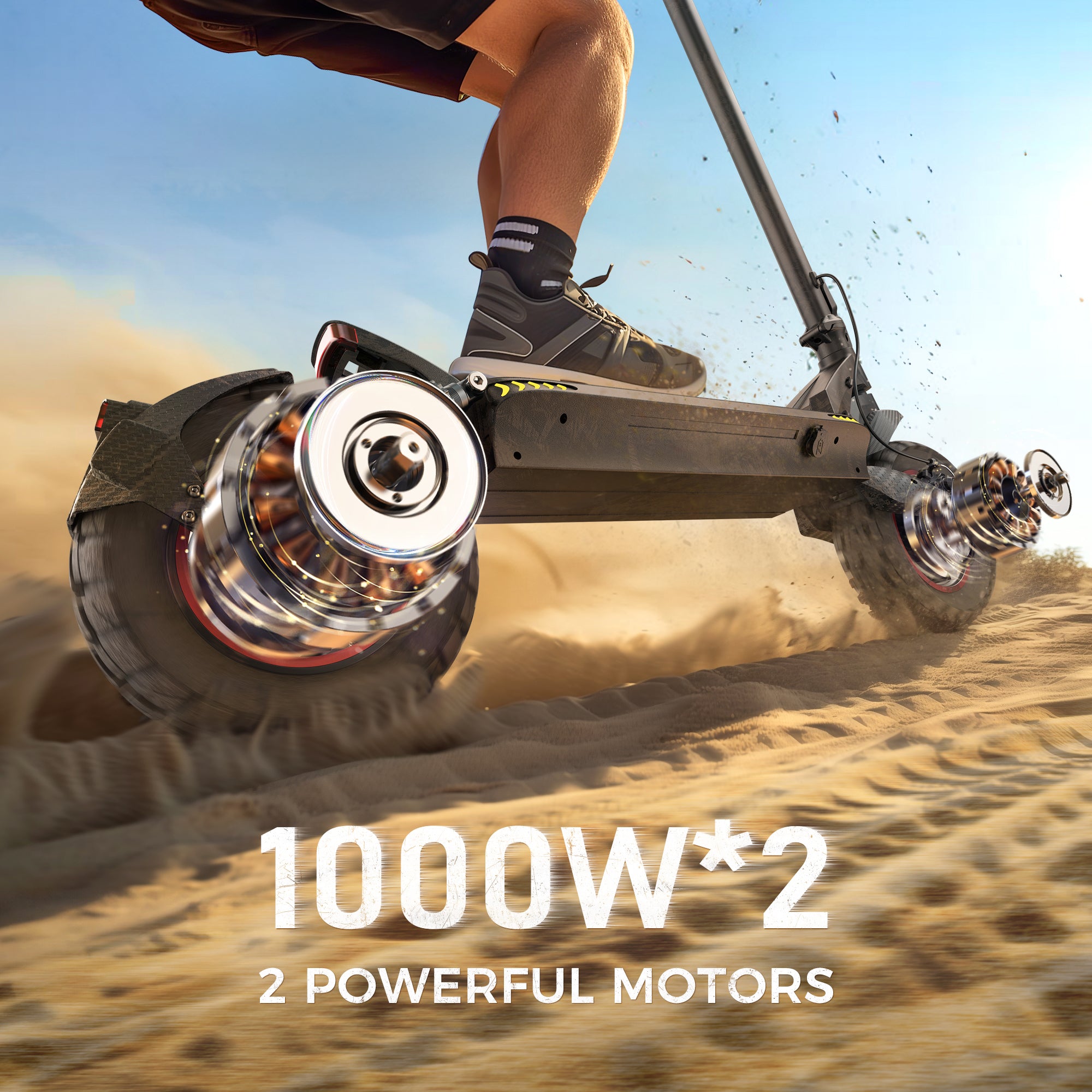 iScooter iX7 Pro 2000W Off-road Electric Scooter