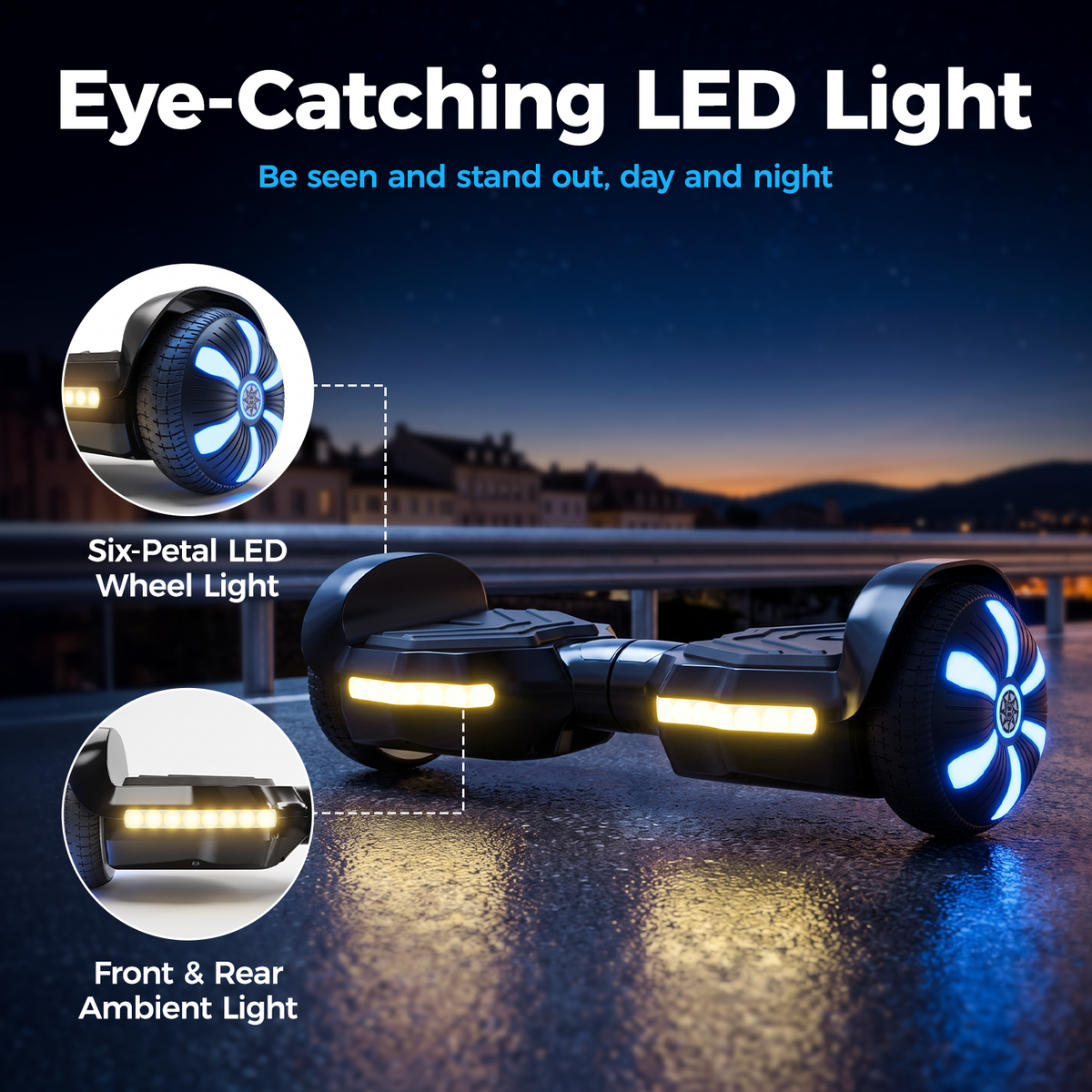 H2 Self-Balanced Hoverboard with Bluetooth