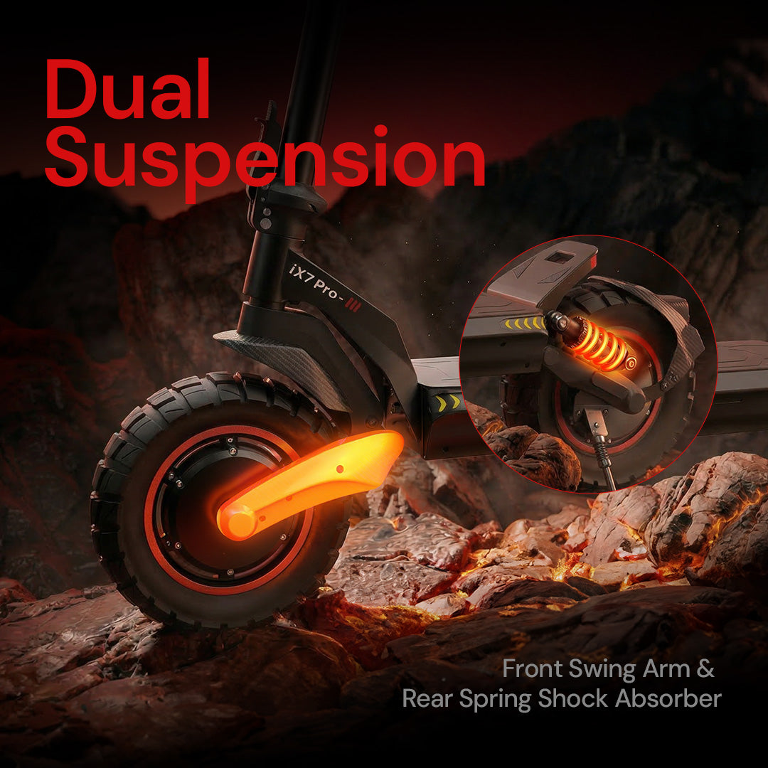 iScooter iX7Pro Dual Motor Off-road Electric Scooter
