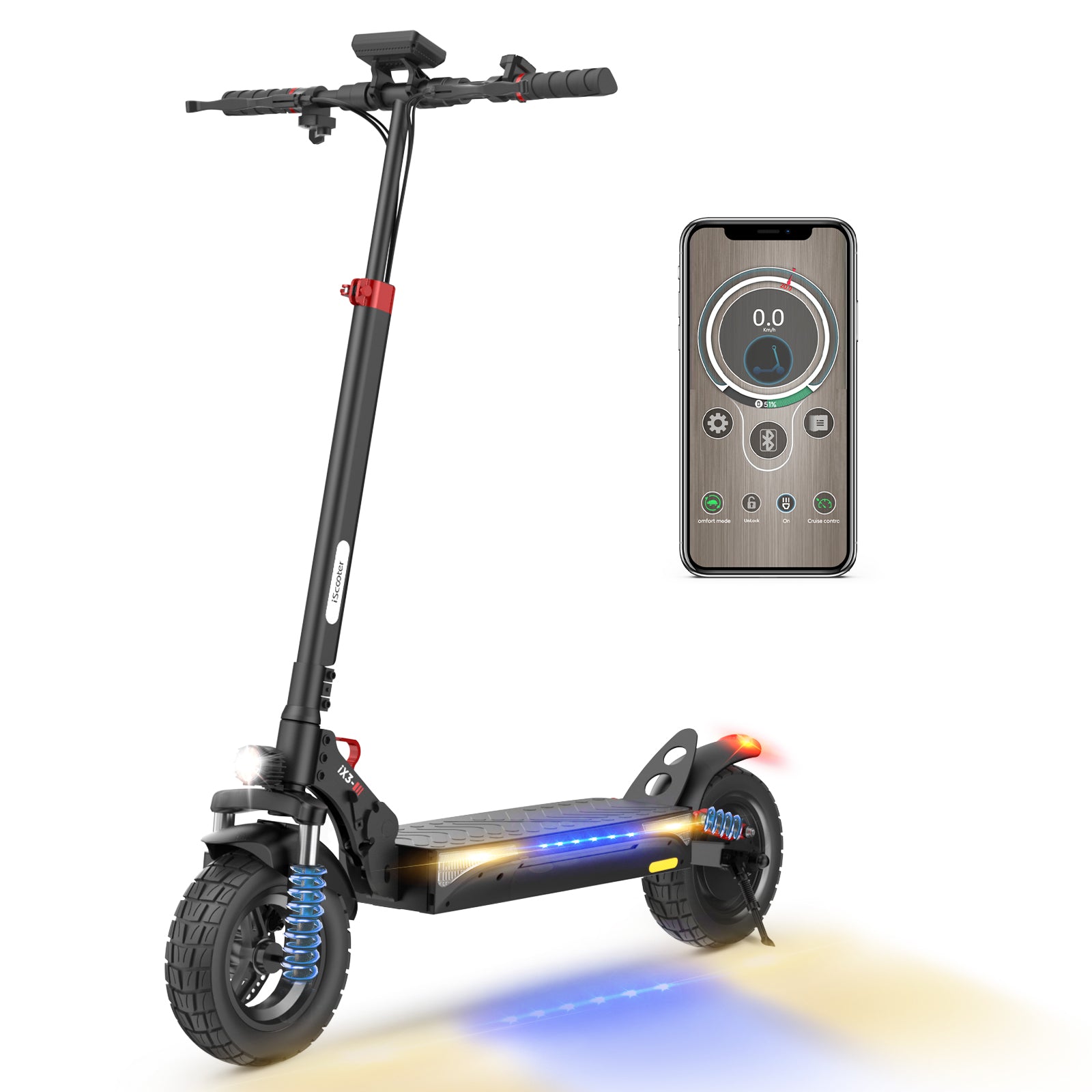 iScooter iX3 800W Off Road Electric Scooter