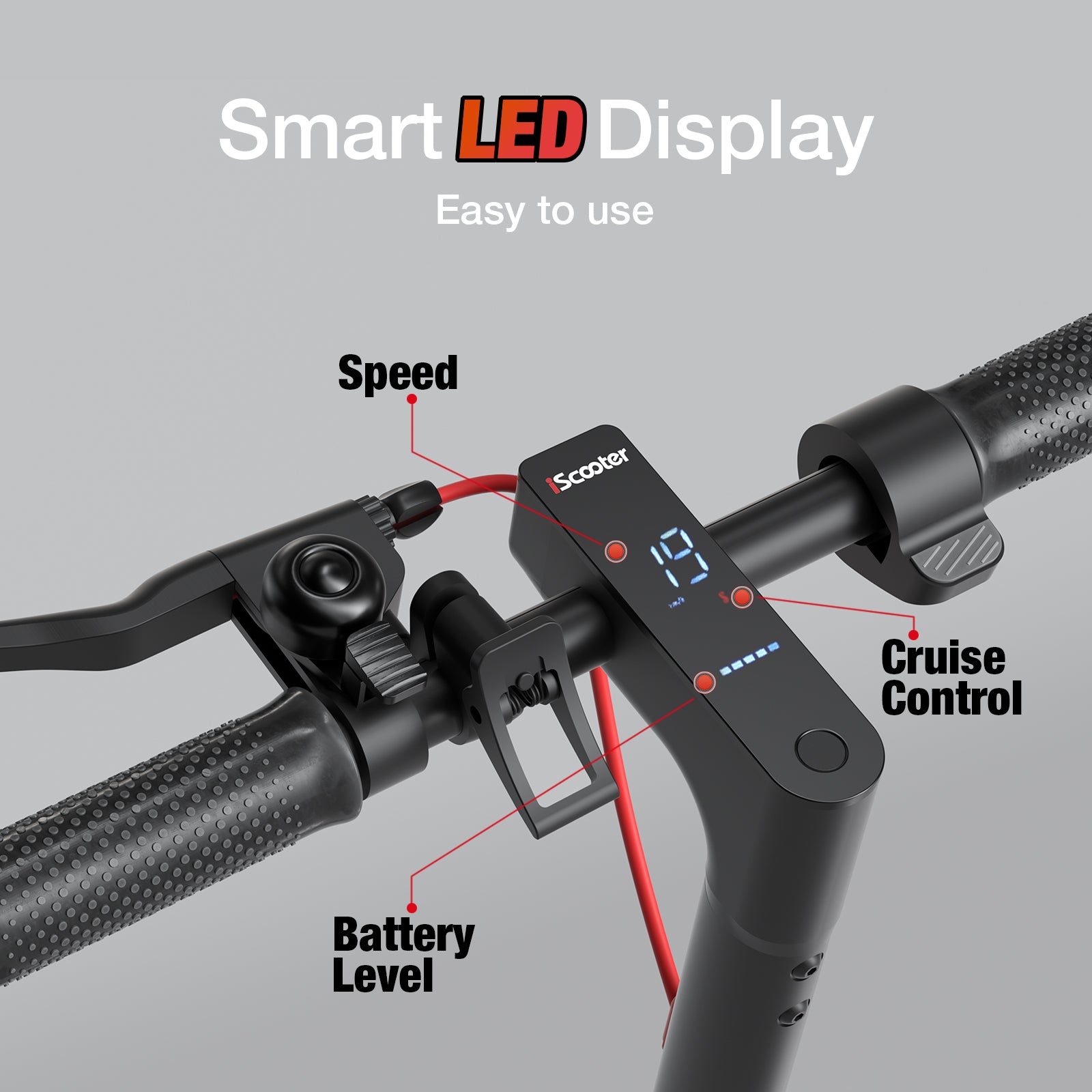 iScooter i8M Electric Scooter 30 KM/H Speed