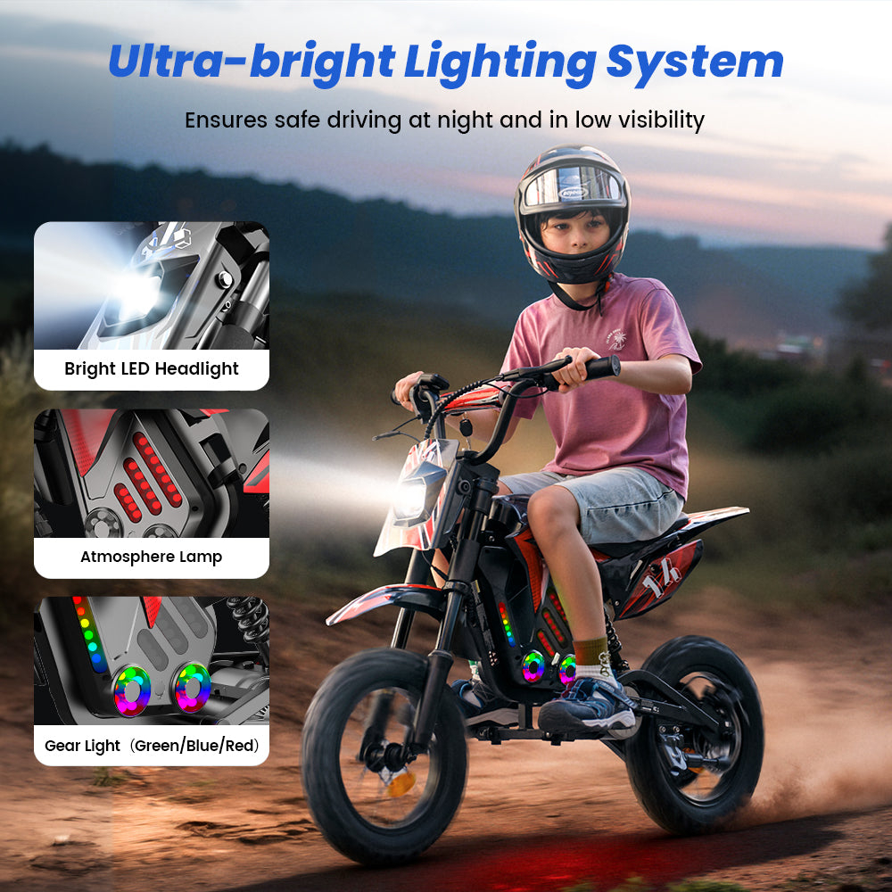 iScooter A14 Electric Bike for Kids