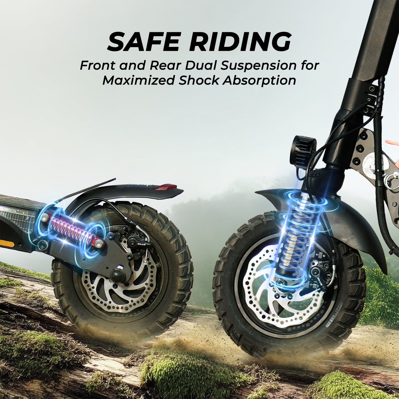 iScooter iX3 800W Off Road Electric Scooter