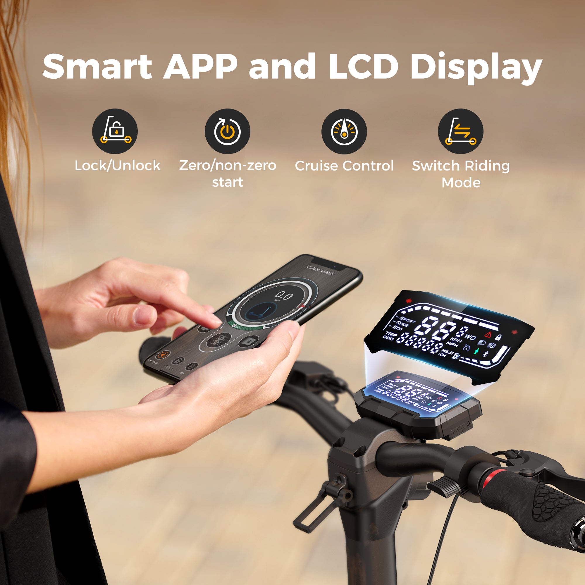 iScooter iX7 Pro 2000W Off-road Electric Scooter