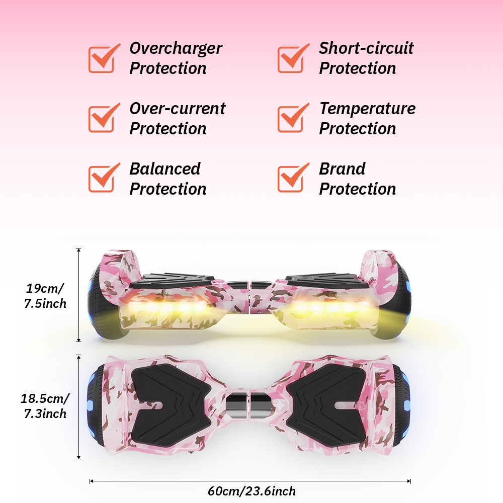 iScooter H2 Hovervoard with Bluetooth