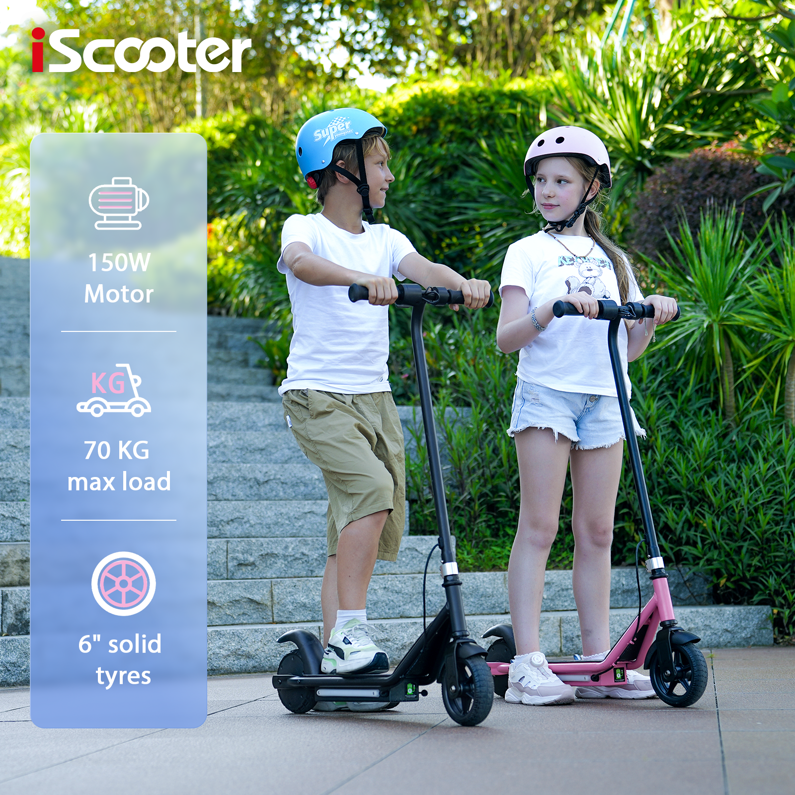 iScooter iK3 Electric Scooter for Kids Ages 6-14