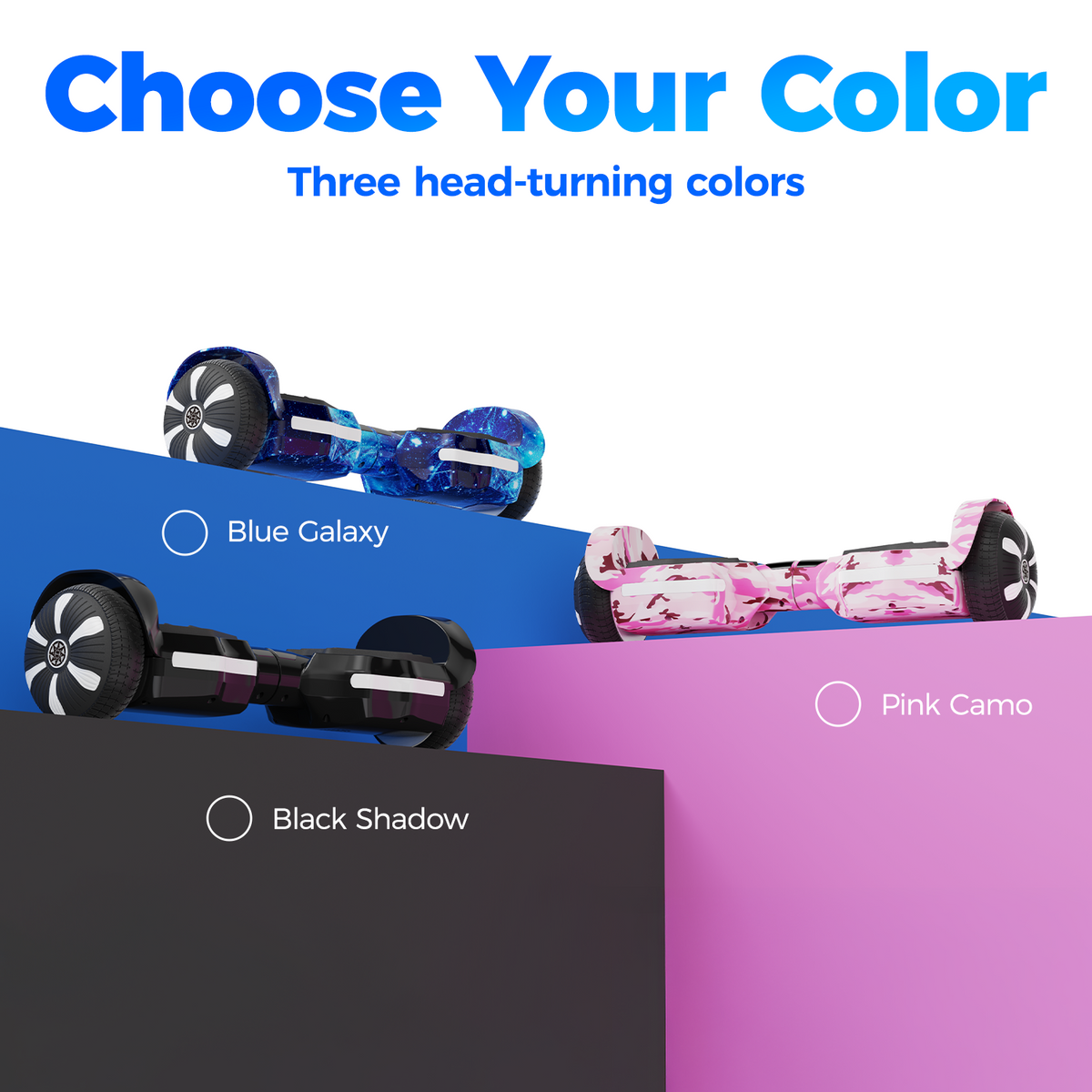 H2 Self-Balanced Hoverboard with Bluetooth