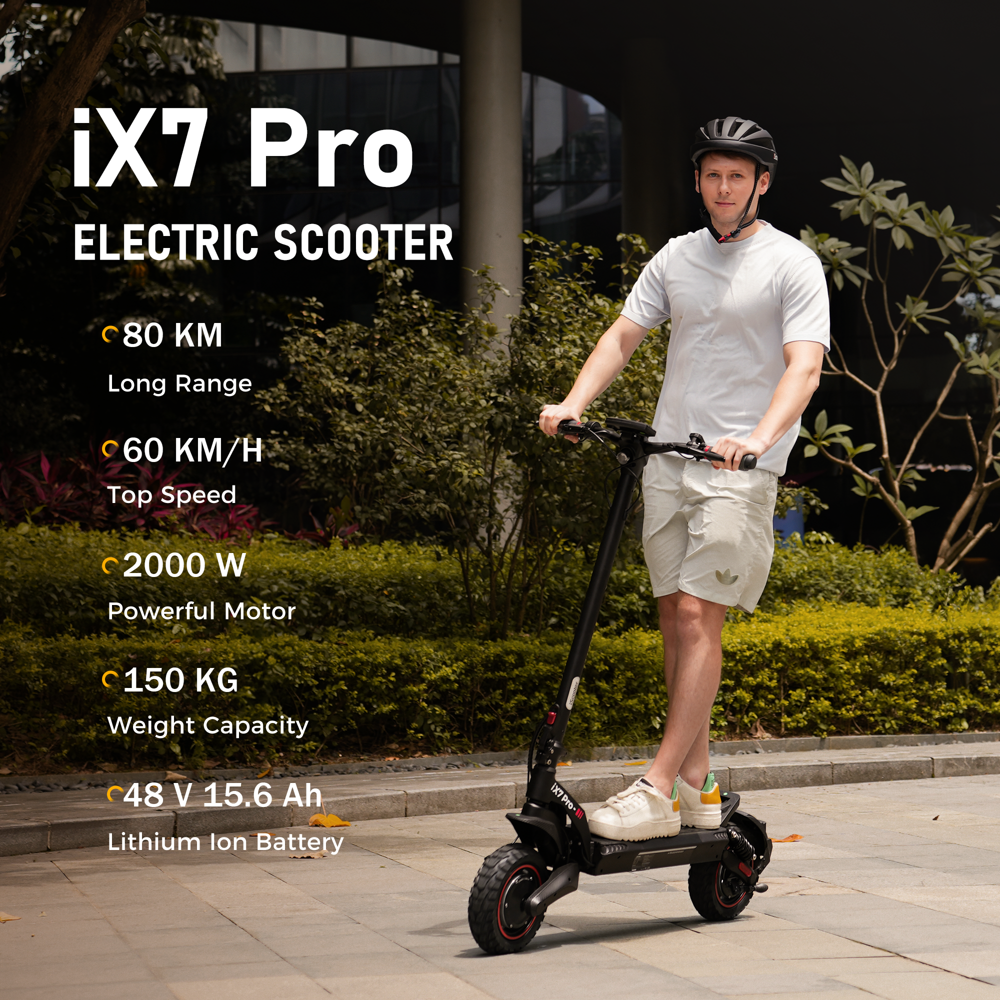 iScooter iX7 Pro 2000W Off-road Electric Scooter