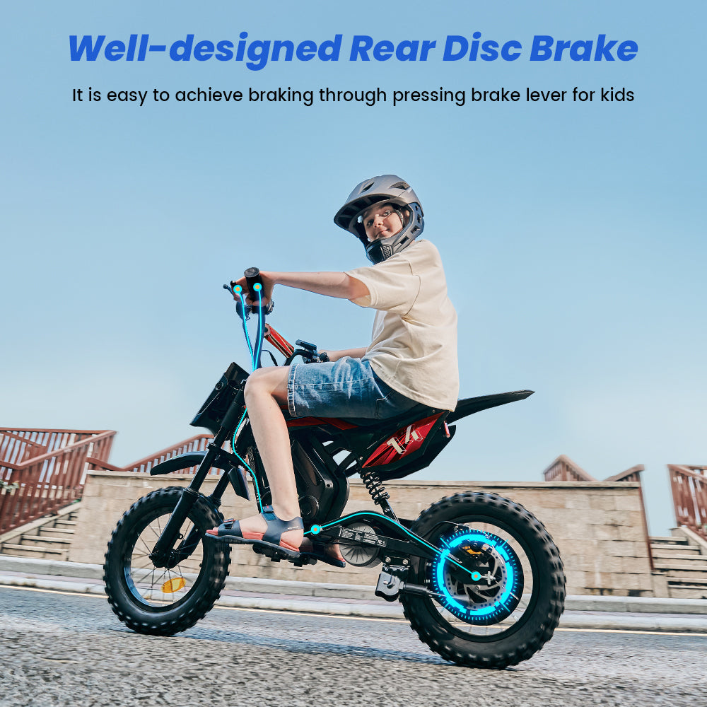 iScooter A14 Electric Bike for Kids