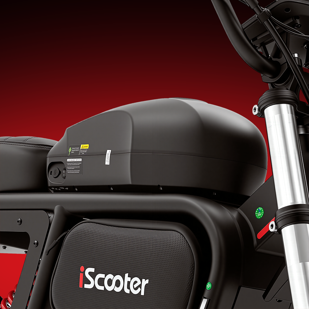 iScooter DX5Max 2000W Electric Scooter with Seat