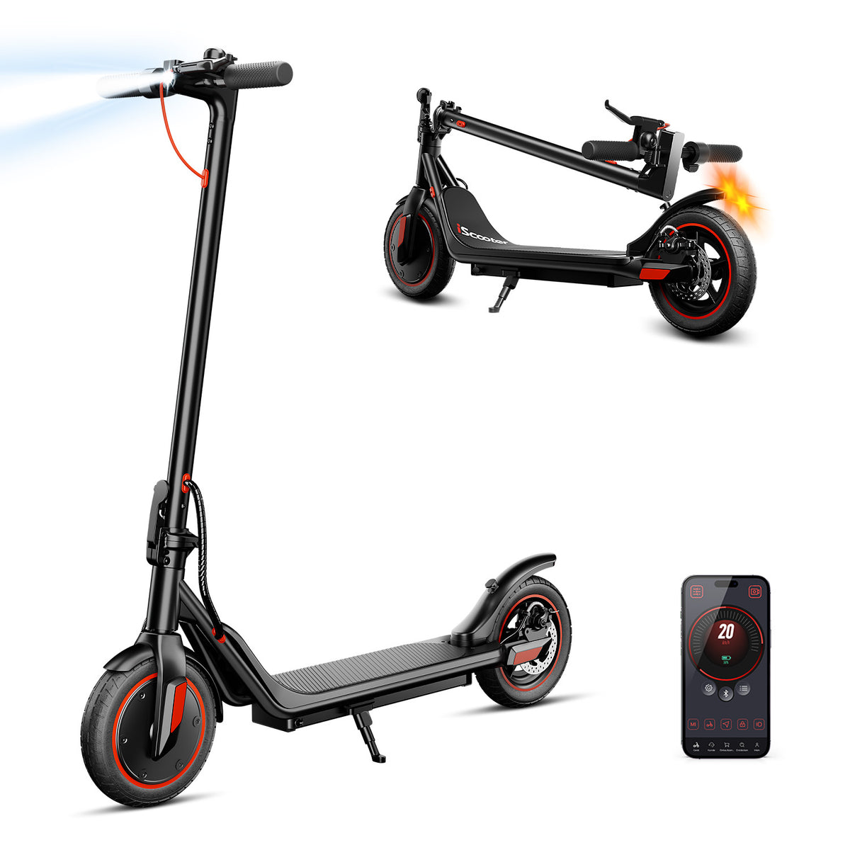iScooter i9M Foldable Commuting Electric Scooter