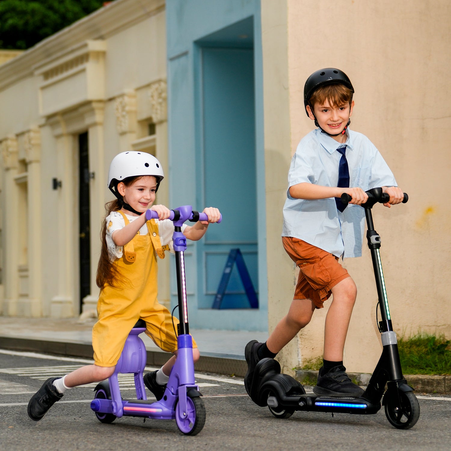 EK8 2-in-1 Electric Scooter with Seat for Kids