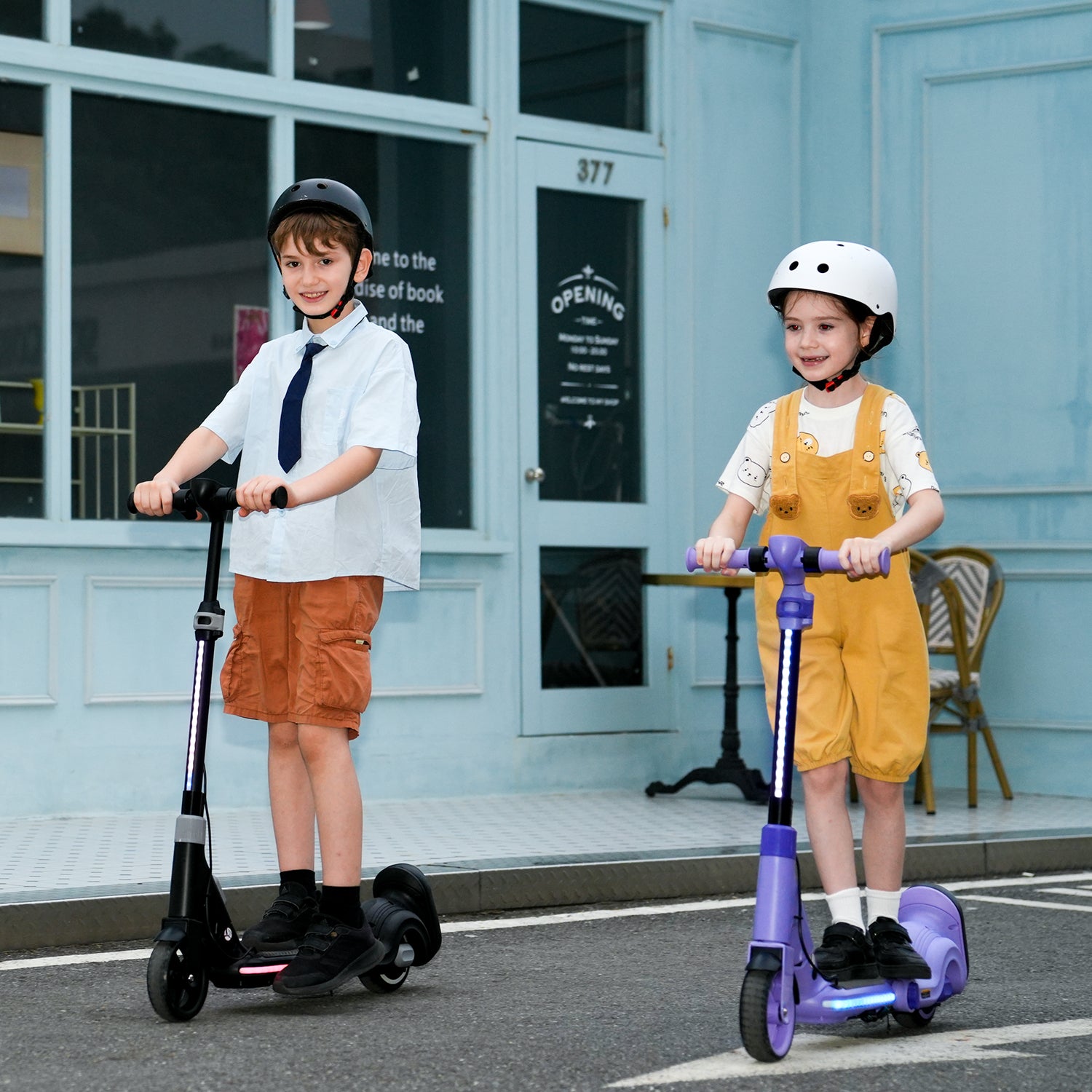 EK8 2-in-1 Electric Scooter with Seat for Kids