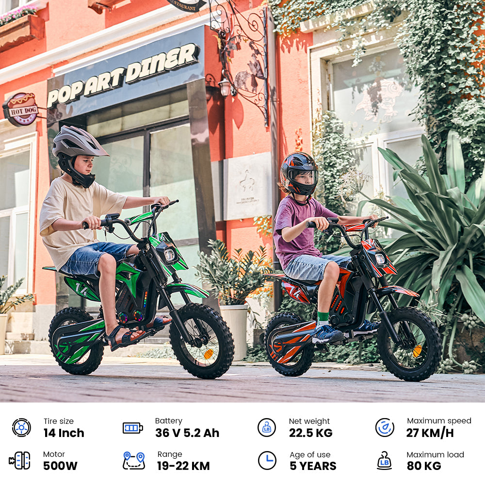 iScooter A14 Electric Bike for Kids