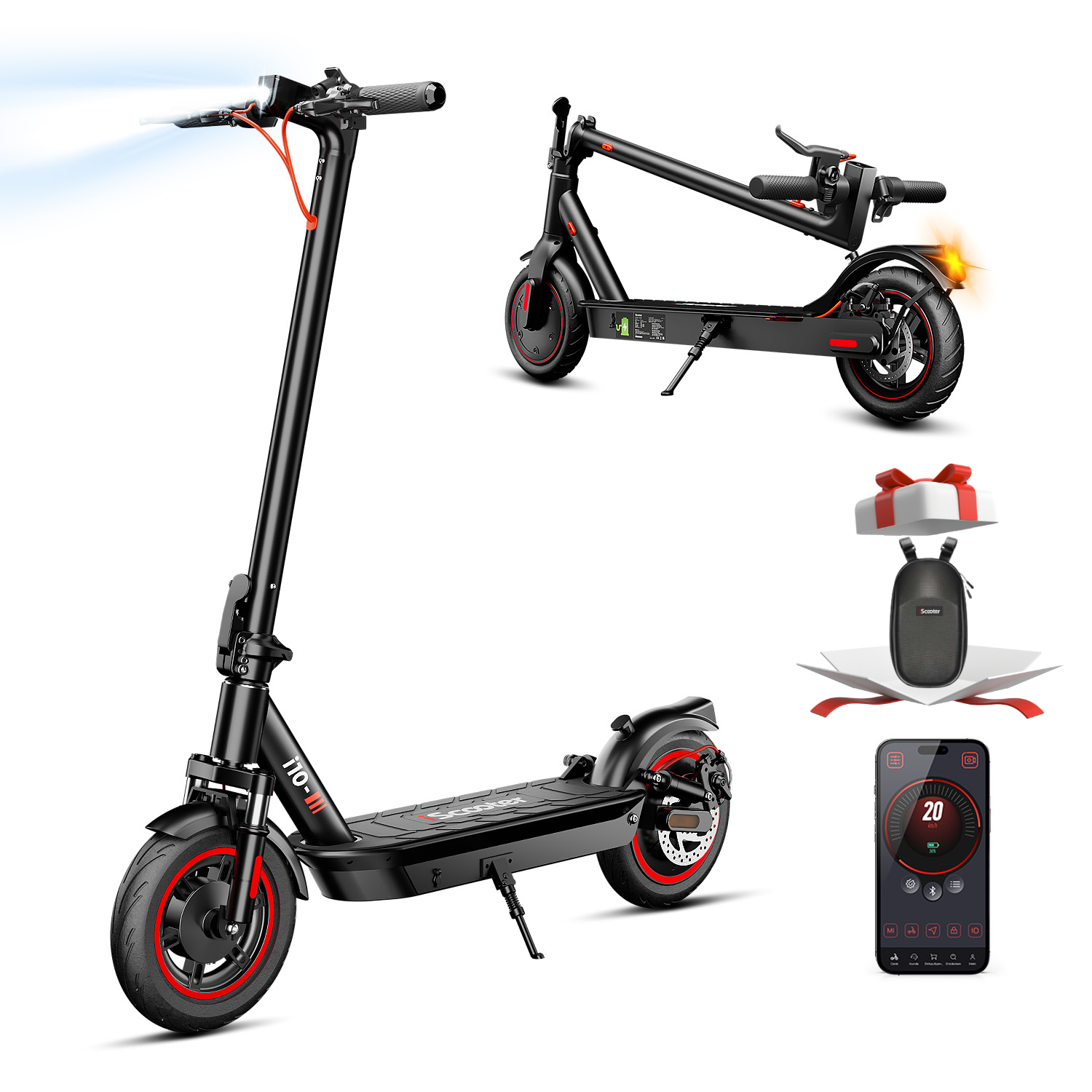 iScooter i10 Commuter Electric Scooter for Adult