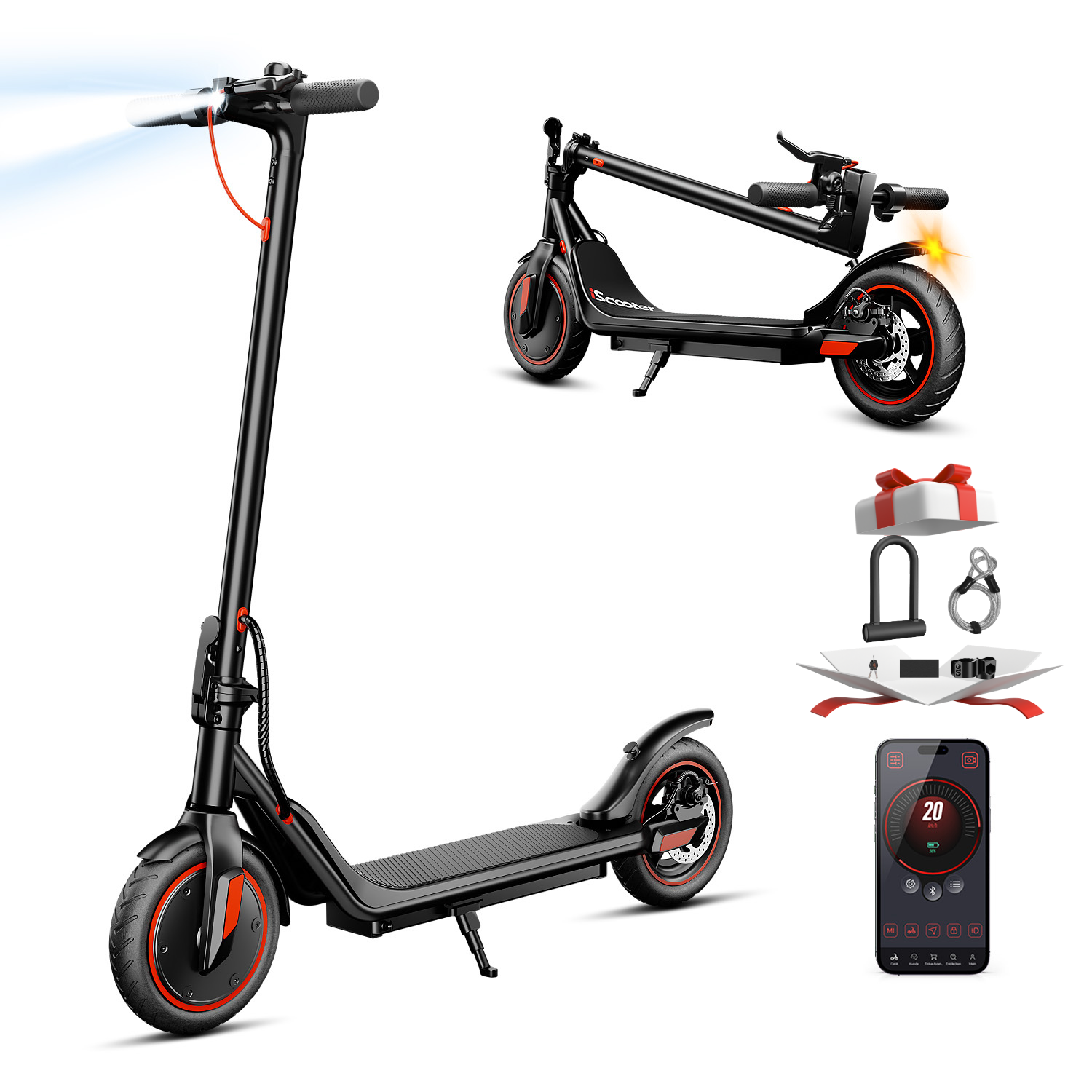 iScooter i8M Electric Scooter 30 KM/H Speed