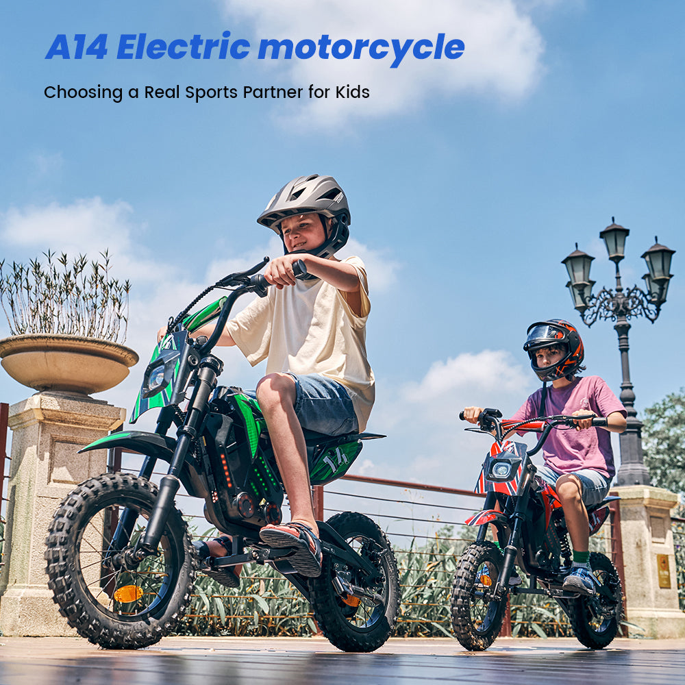 iScooter A14 Electric Bike for Kids