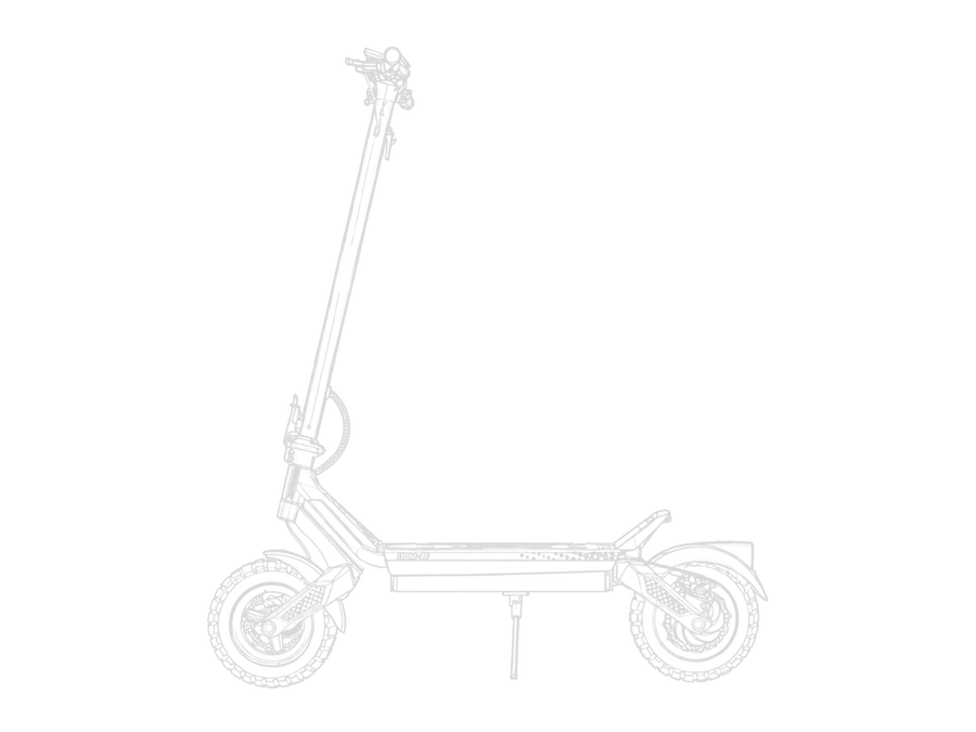 Electric scooter blueprint