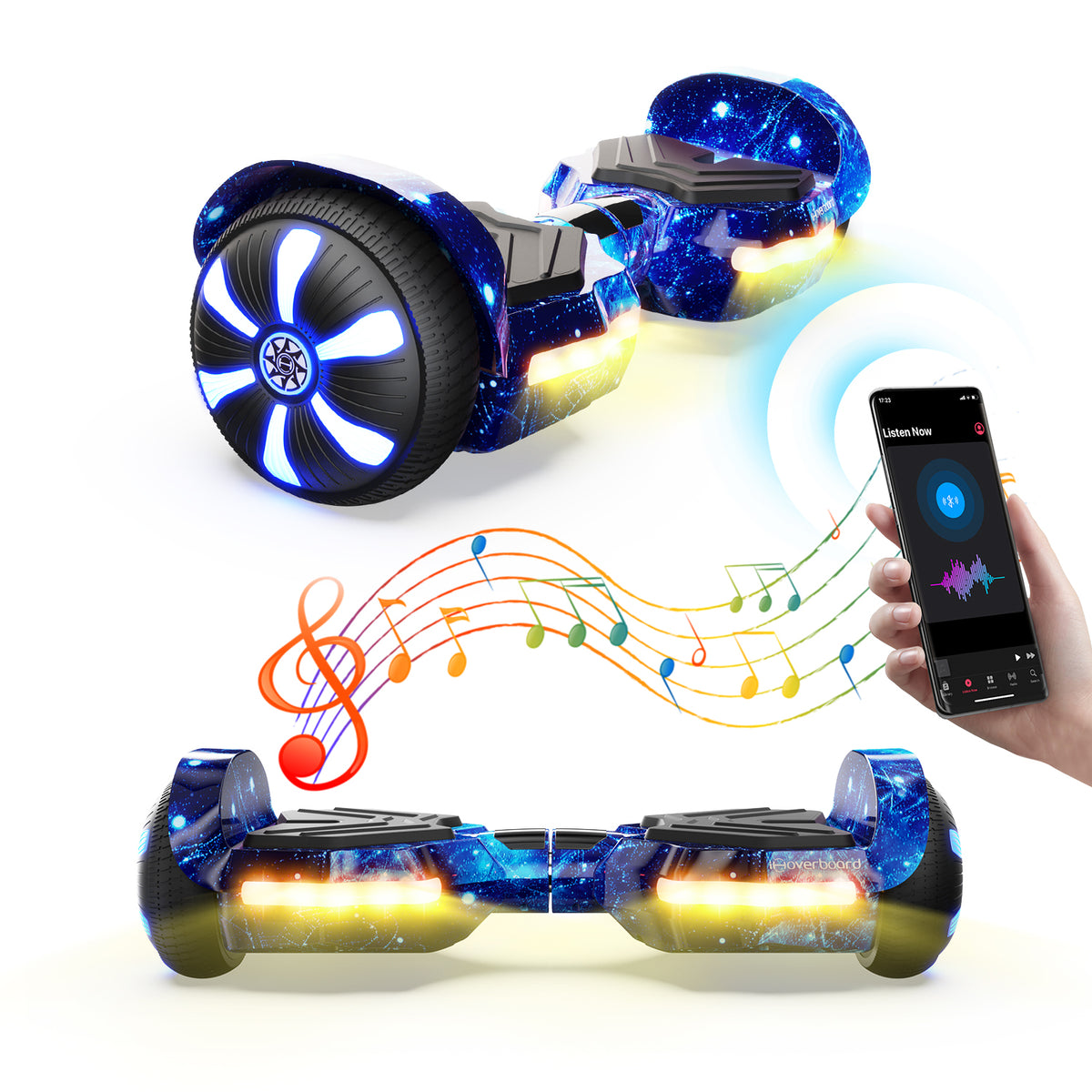iScooter H2 Hovervoard with Bluetooth