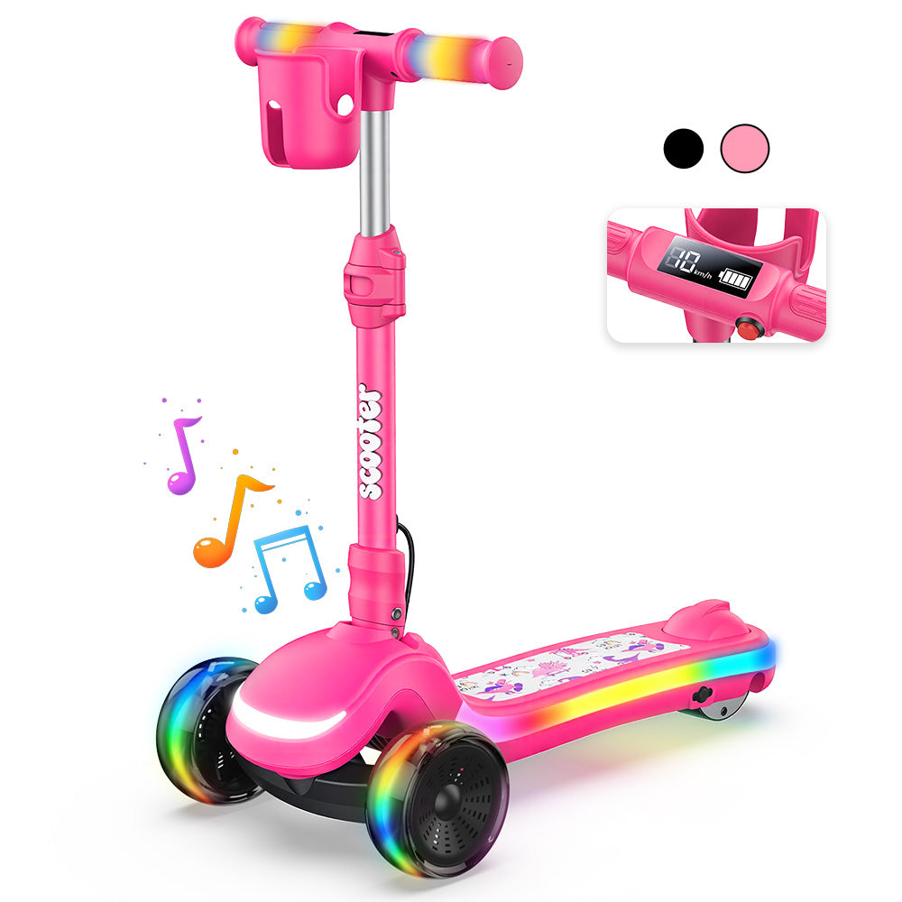 iScooter B2Pro Adjustable Height Electric Scooter for Kids