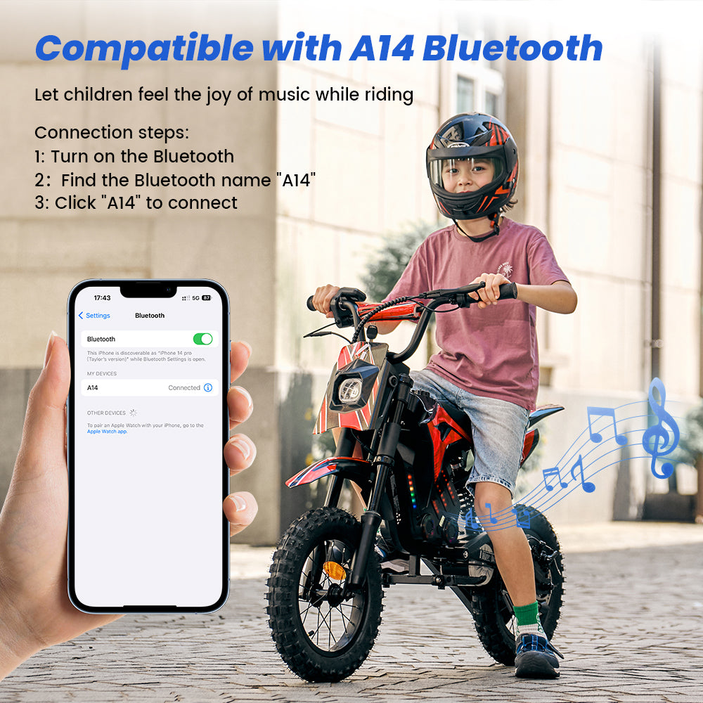 iScooter A14 Electric Bike for Kids