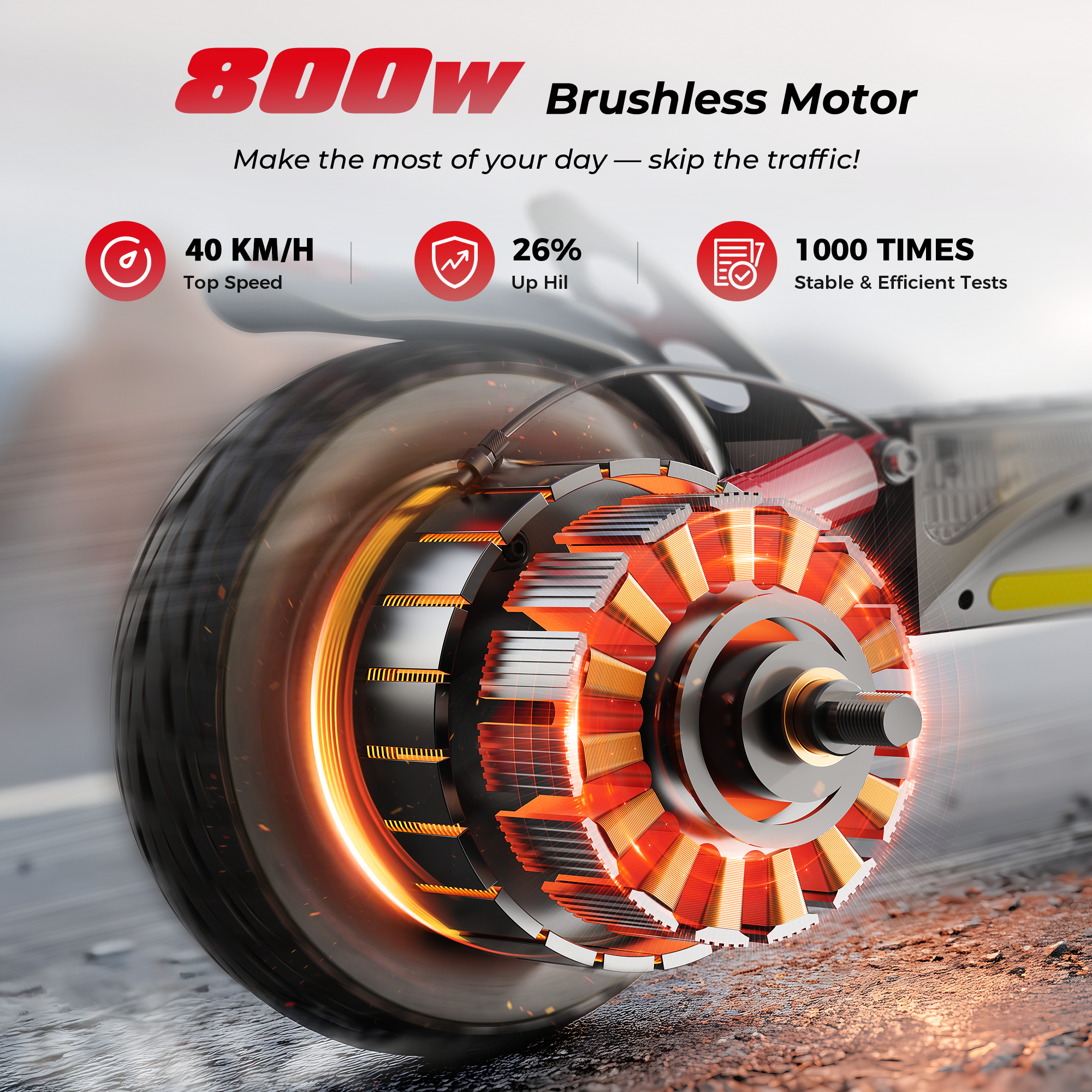 iScooter iX3 800W Off Road Electric Scooter