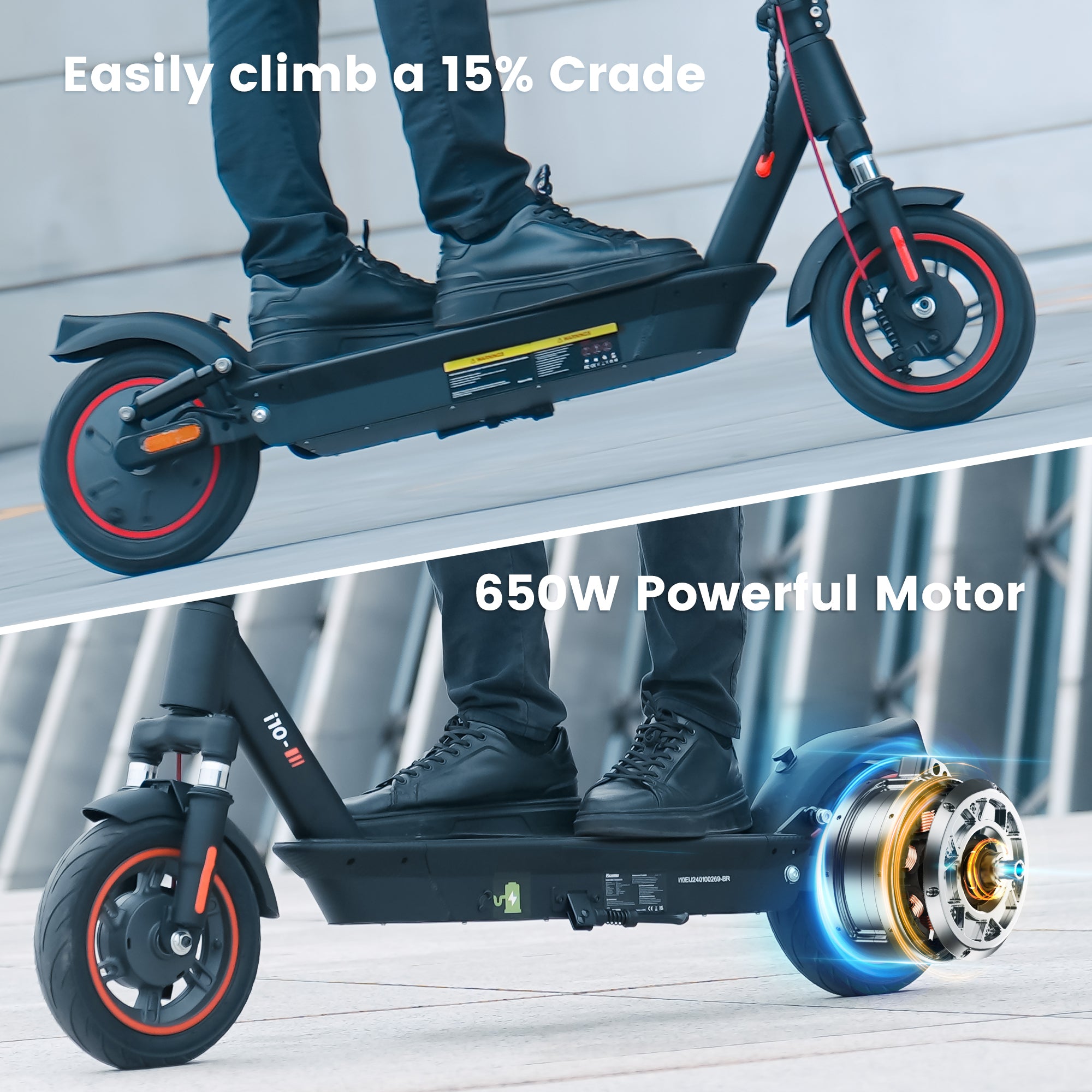 iScooter i10 Commuter Electric Scooter for Adult