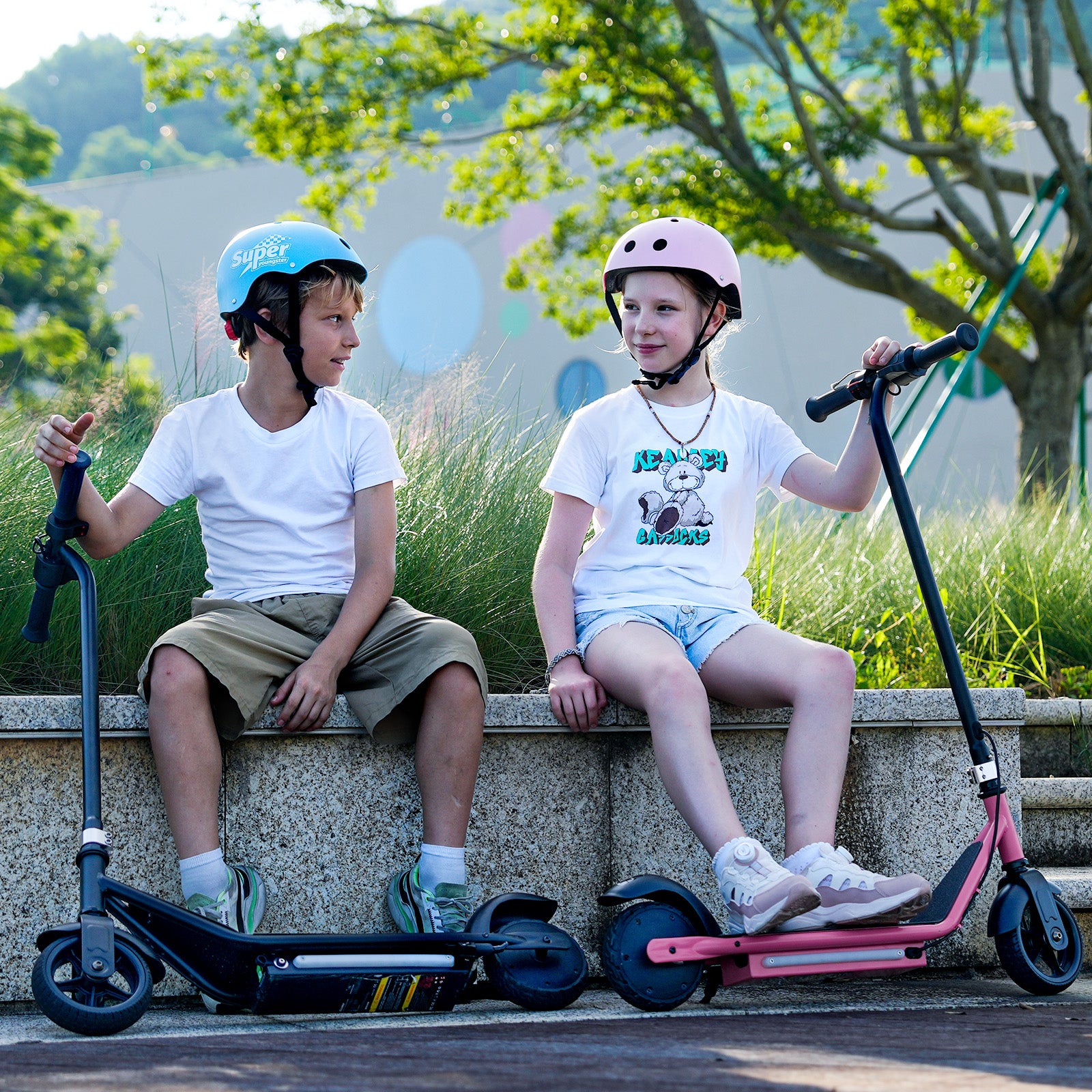 iScooter iK3 Electric Scooter for Kids Ages 6-14