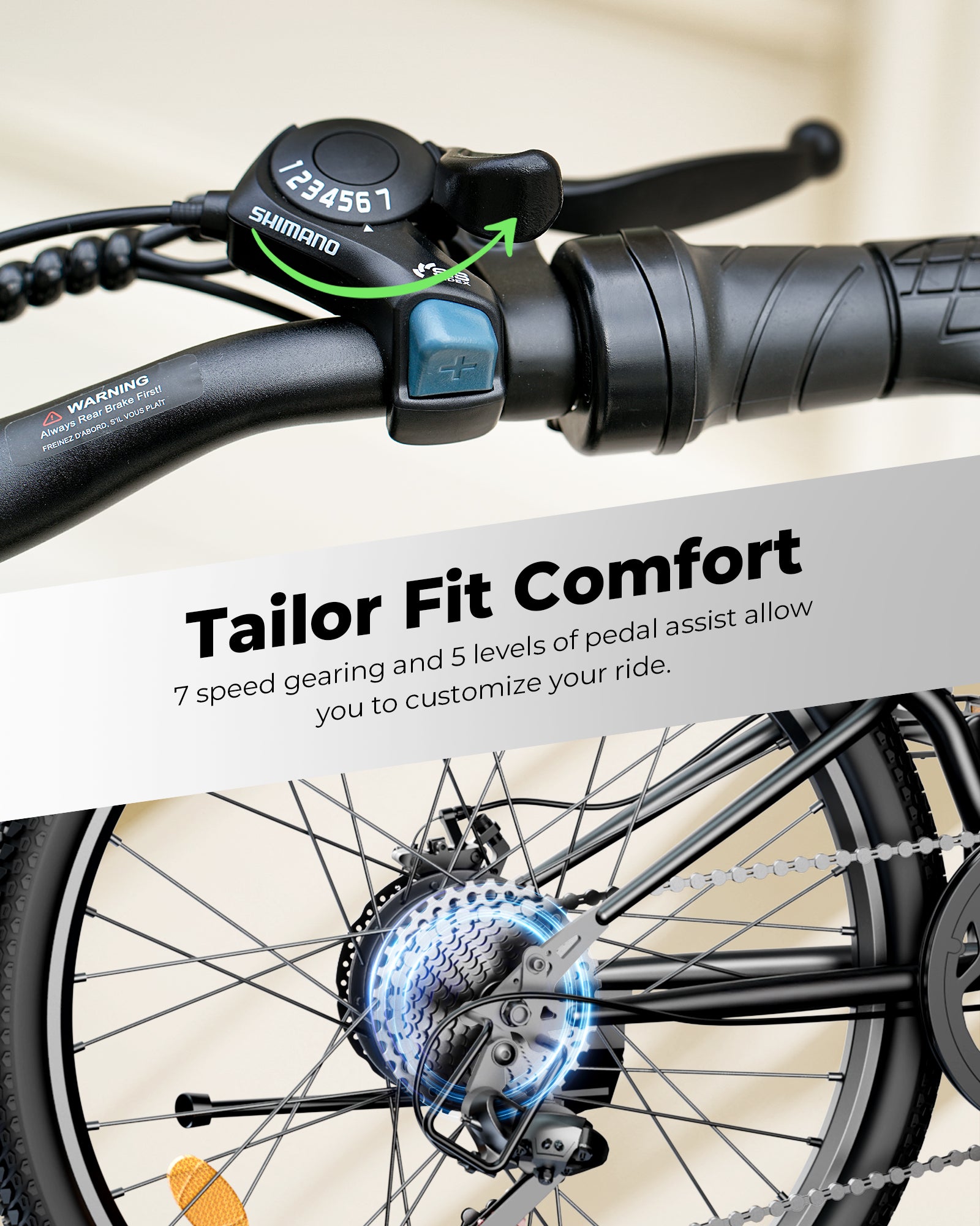 M40 Folding Electric Bike with Basket