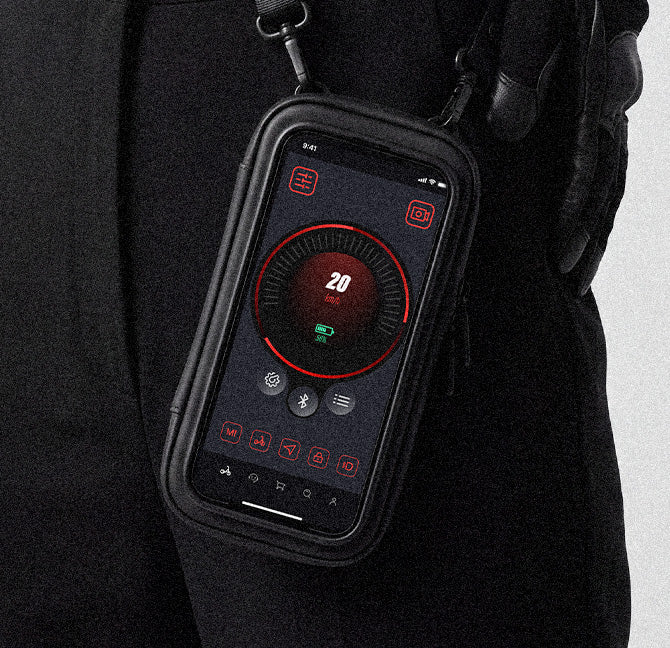 iScooter app and electric scooter