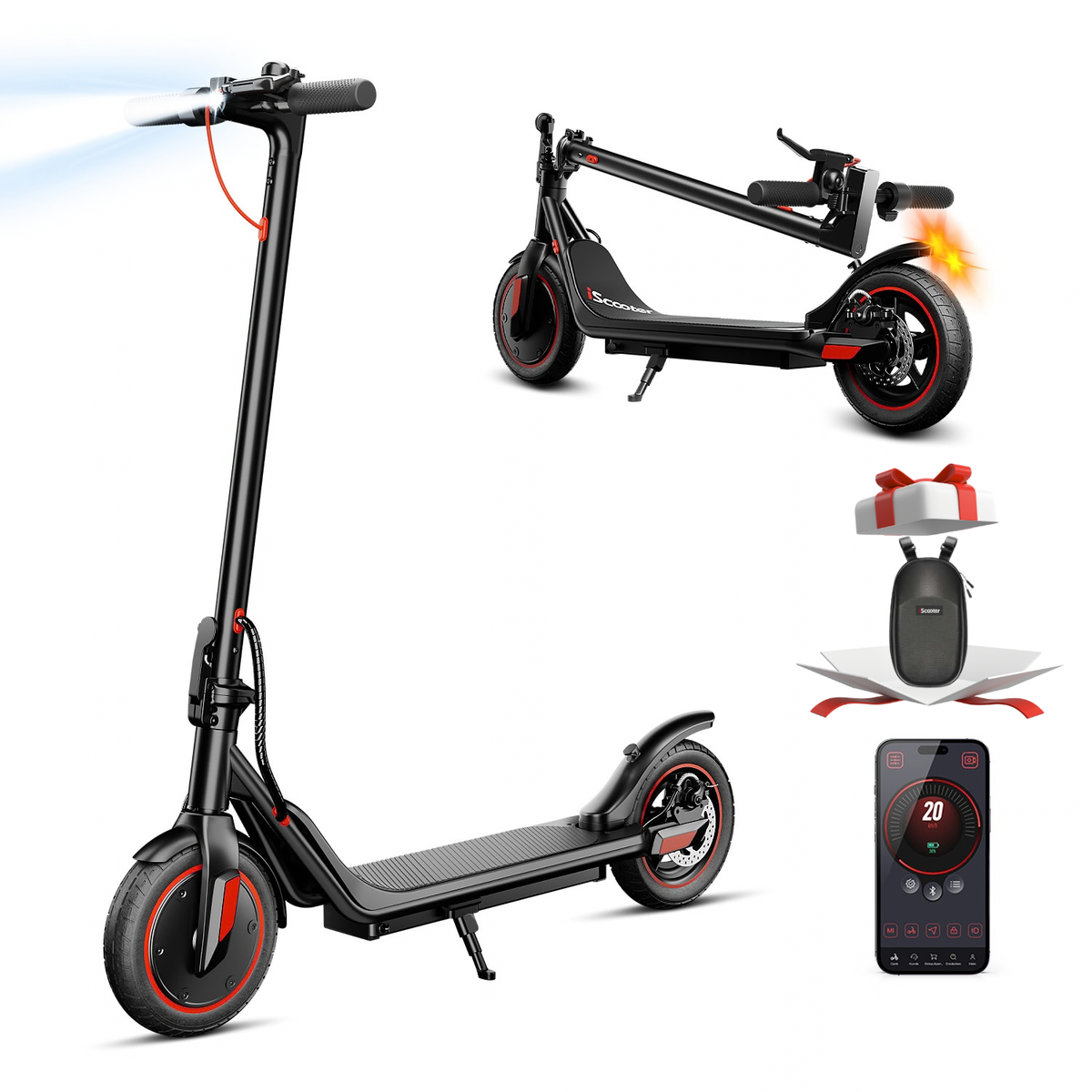 iScooter i9M Foldable Commuting Electric Scooter